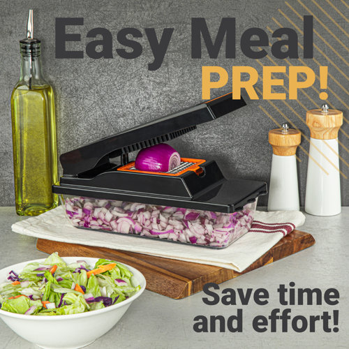 AsSeenOnTv Nutrislicer Xl All In 1 Mandoline Slicer And Vegetable